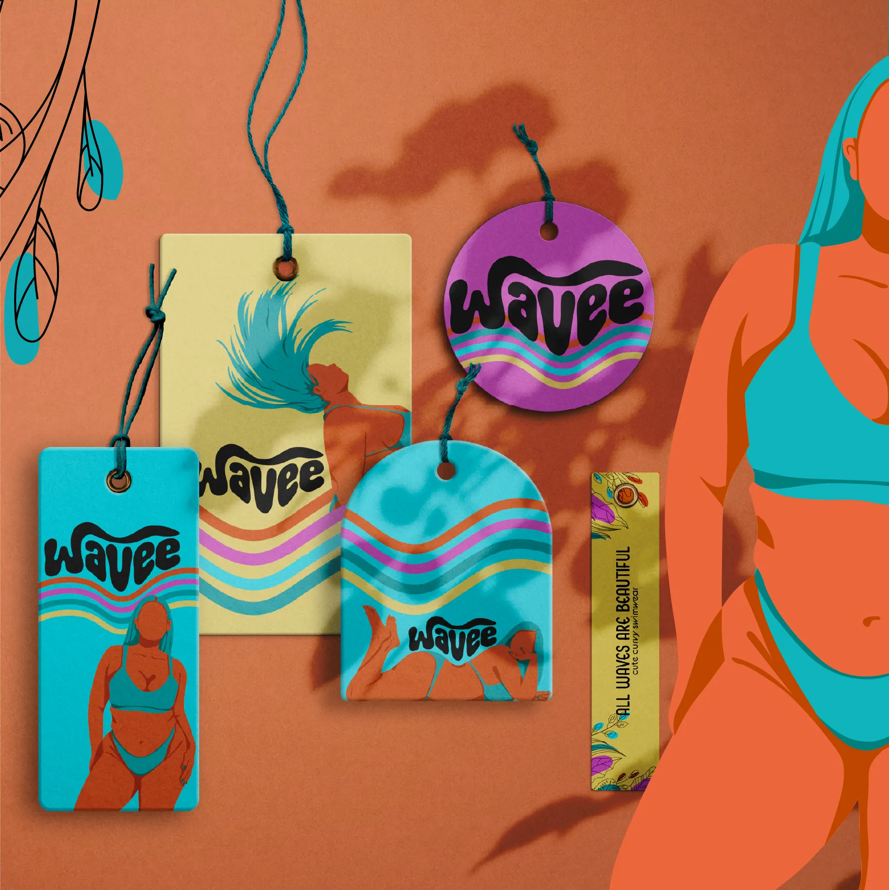 Wavee Swimwear — Brand Identity